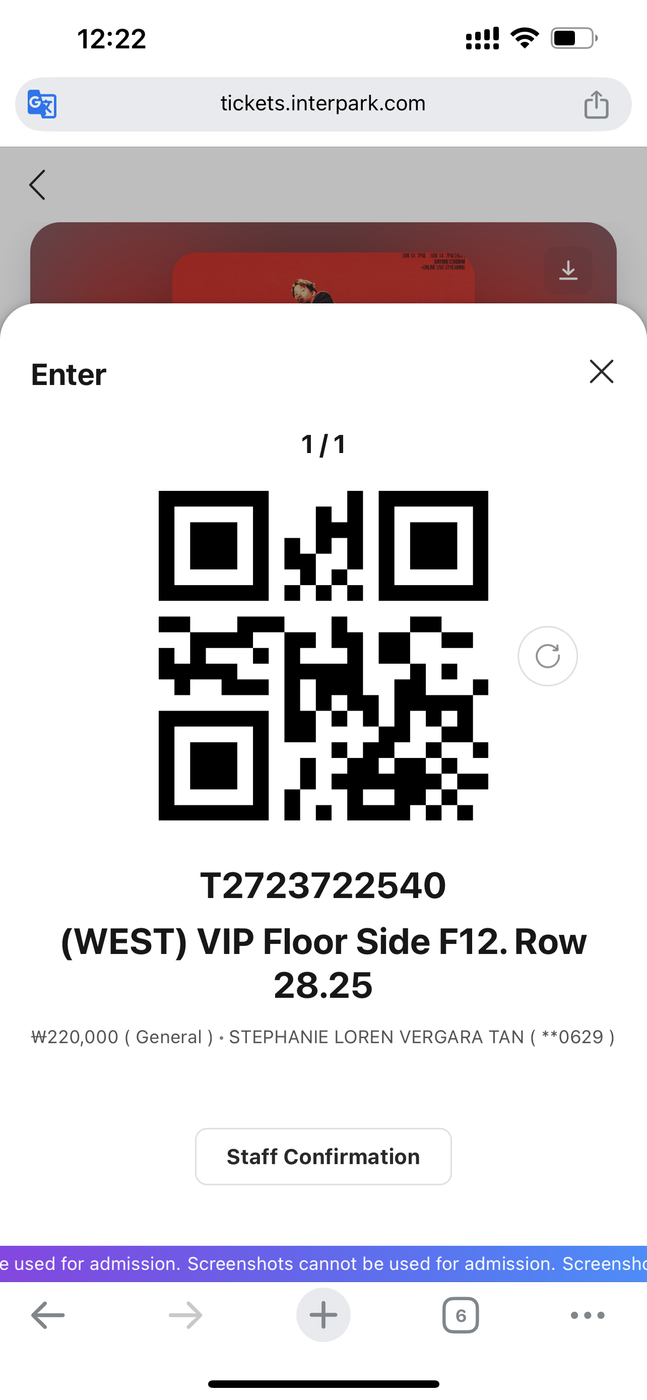 S•••••'s concert photo